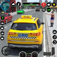Скачать взломанную Russian Taxi Driving Simulator  [МОД Бесконечные деньги] - полная версия apk на Андроид