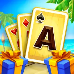 Скачать взлом Tiki Solitaire TriPeaks (Тики Солитер ТриПикс)  [МОД Menu] - полная версия apk на Андроид