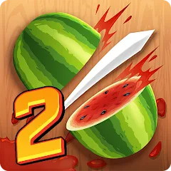 Скачать взлом Fruit Ninja 2 Fun Action Games (Фрут Ниндзя 2)  [МОД Бесконечные деньги] - полная версия apk на Андроид