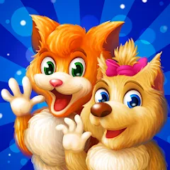 Скачать взлом Cat & Dog Story Adventure Game  [МОД Все открыто] - полная версия apk на Андроид