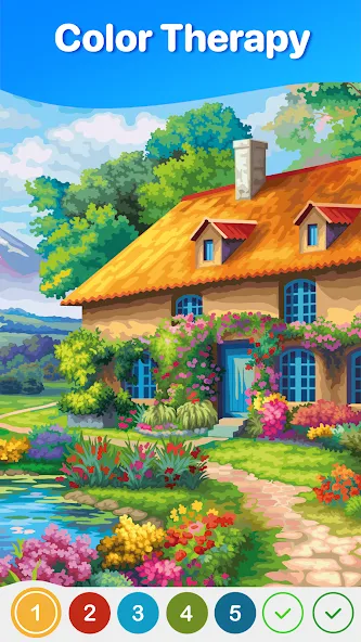 Hey Color Paint by Number Art  [МОД Mega Pack] Screenshot 1