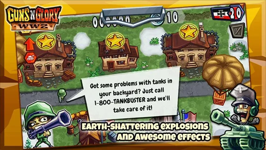 Guns'n'Glory WW2  [МОД Бесконечные монеты] Screenshot 5