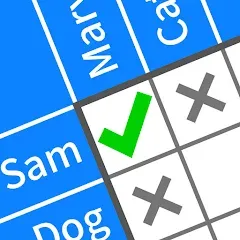 Скачать взломанную Cross Logic: Smart Puzzle Game (Кросс Лоджик)  [МОД Menu] - полная версия apk на Андроид