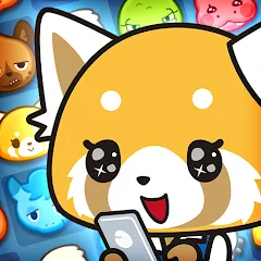 Скачать взлом Aggretsuko : Match 3 Puzzle (Аггретсуко)  [МОД Бесконечные деньги] - последняя версия apk на Андроид
