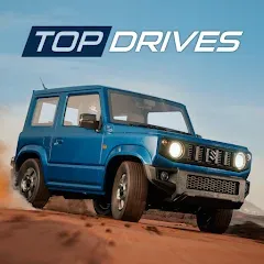 Взломанная Top Drives – Car Cards Racing  [МОД Unlocked] - полная версия apk на Андроид
