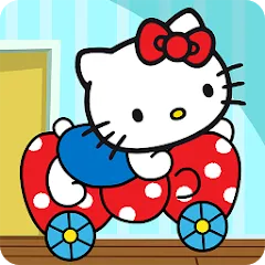 Взлом Hello Kitty games - car game  [МОД Много монет] - стабильная версия apk на Андроид
