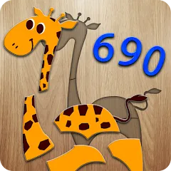 Взлом 690 Puzzles for preschool kids  [МОД Много монет] - последняя версия apk на Андроид