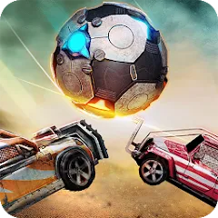 Взломанная Rocket Car Ball  [МОД Menu] - полная версия apk на Андроид