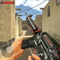 Скачать взлом Gun Strike Shoot 3D  [МОД Бесконечные монеты] - последняя версия apk на Андроид