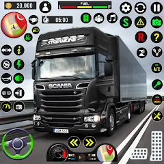 Взломанная Indian Truck Heavy Cargo Duty  [МОД Меню] - стабильная версия apk на Андроид