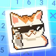 Взломанная Pixel Art: Logic Nonogram (Пиксельное искусство головоломка)  [МОД Все открыто] - полная версия apk на Андроид