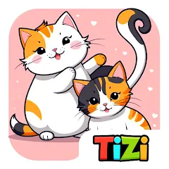 Взломанная My Cat Town - Cute Kitty Games  [МОД Много денег] - стабильная версия apk на Андроид