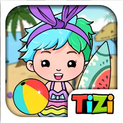 Взлом Tizi Town - My Hotel Games  [МОД Много монет] - последняя версия apk на Андроид