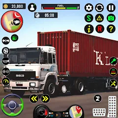 Взломанная City Truck Simulator 2023  [МОД Unlocked] - стабильная версия apk на Андроид