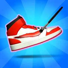 Взломанная Sneaker Art! - Coloring Games  [МОД Menu] - стабильная версия apk на Андроид