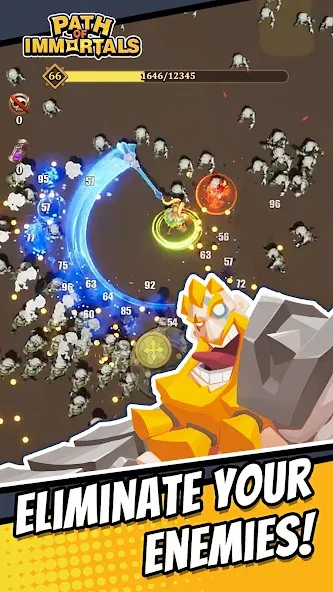 Path of Immortals: Survivor (Паф оф Имморталс)  [МОД Много денег] Screenshot 1