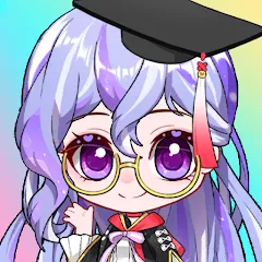 Взломанная Chibi Doll: My School (Чиби Долл)  [МОД Много монет] - полная версия apk на Андроид
