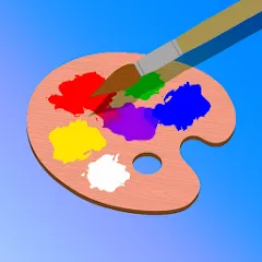 Взломанная Mix & Paint  [МОД Много монет] - последняя версия apk на Андроид