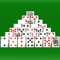 Взлом Pyramid Solitaire - Card Games (Пирамида Солитер)  [МОД Menu] - стабильная версия apk на Андроид