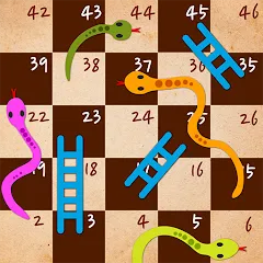 Скачать взломанную Snakes & Ladders King  [МОД Бесконечные монеты] - последняя версия apk на Андроид