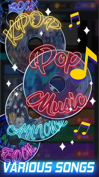 Tap Tap Music-Pop Songs  [МОД Unlocked] Screenshot 4