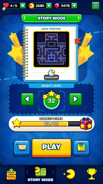 PAC-MAN (ПАК)  [МОД Menu] Screenshot 3