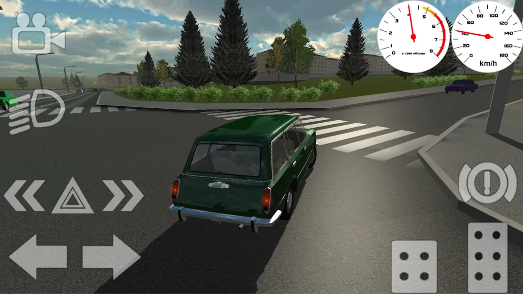Russian Classic Car Simulator (Русский Классический Автосимулятор)  [МОД Mega Pack] Screenshot 3