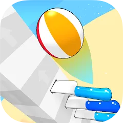 Взломанная Ball Up: Knife Racing (Болл Ап)  [МОД Menu] - полная версия apk на Андроид