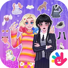 Скачать взломанную YoYa: Dress Up Fashion Girl (ЙоЯ)  [МОД Menu] - полная версия apk на Андроид