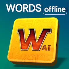 Взломанная Words AI Friends Classic  [МОД Бесконечные деньги] - полная версия apk на Андроид