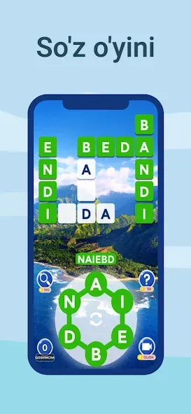 So'z o'yini - So'zni Toping  [МОД Меню] Screenshot 2