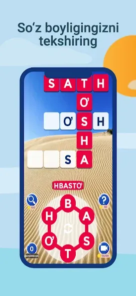 So'z o'yini - So'zni Toping  [МОД Меню] Screenshot 4