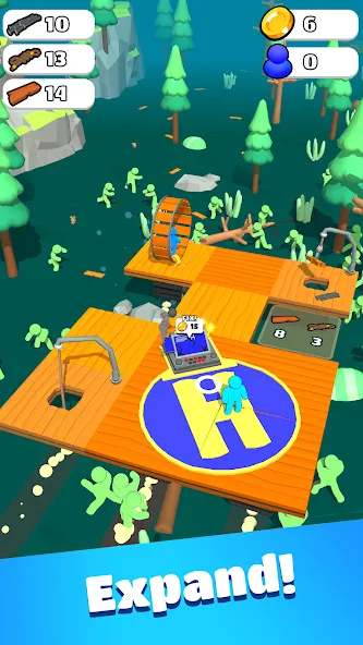 Zombie Raft (Зомби Рафт)  [МОД Mega Pack] Screenshot 5