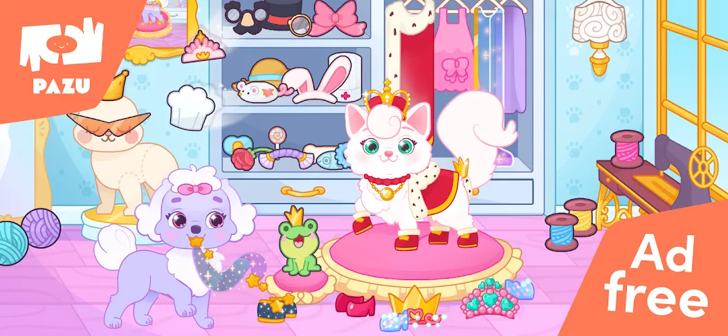 Princess Palace Pets World  [МОД Unlocked] Screenshot 1