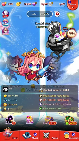 RhythmStar: Music Adventure (РитмСтар)  [МОД Бесконечные монеты] Screenshot 2