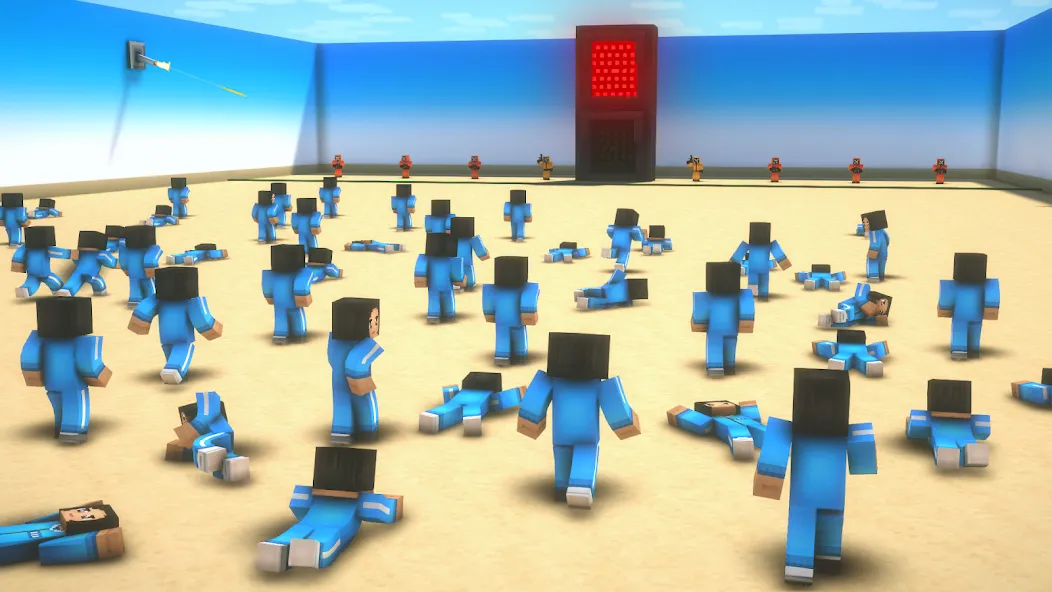 Pixel Strike 3D - FPS Gun Game (Пиксель Страйк 3Д)  [МОД Бесконечные деньги] Screenshot 3
