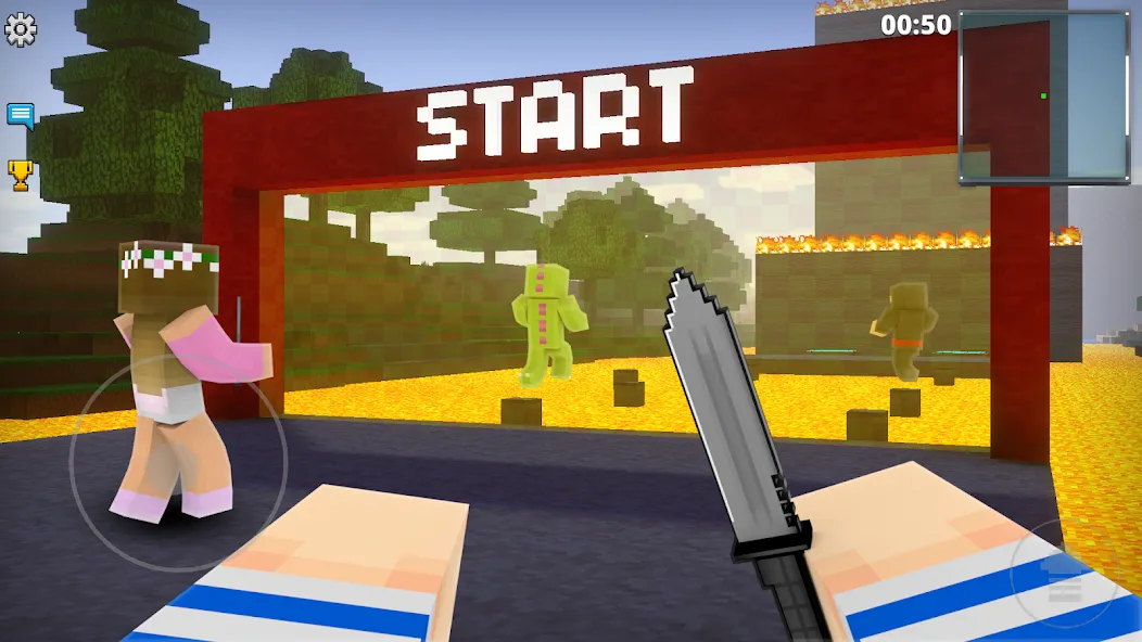 Pixel Strike 3D - FPS Gun Game (Пиксель Страйк 3Д)  [МОД Бесконечные деньги] Screenshot 5