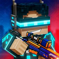 Скачать взлом Pixel Strike 3D - FPS Gun Game (Пиксель Страйк 3Д)  [МОД Бесконечные деньги] - стабильная версия apk на Андроид