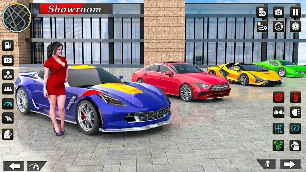 Car Dealership Car Saler (Драйвинг Скул Сити Кар Геймс)  [МОД Все открыто] Screenshot 3