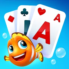 Взломанная Fishdom Solitaire (Фишдом Солитер)  [МОД Меню] - последняя версия apk на Андроид