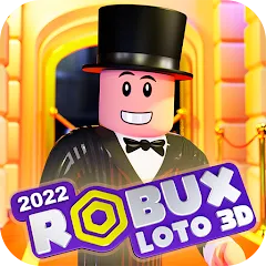Скачать взломанную Robux Loto 3D Pro (Робукс Лото 3D Про)  [МОД Бесконечные деньги] - полная версия apk на Андроид