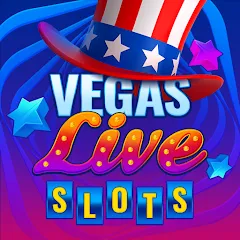 Взломанная Vegas Live Slots: Casino Games (Вегас Лайв Слотс)  [МОД Все открыто] - стабильная версия apk на Андроид