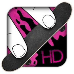 Скачать взлом Fingerboard HD Skateboarding (Фингерборд ХД скейтбординг)  [МОД Много денег] - стабильная версия apk на Андроид