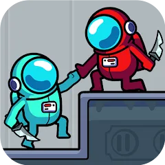 Скачать взломанную We're Impostors: Kill Together  [МОД Mega Pack] - стабильная версия apk на Андроид