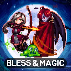 Скачать взломанную Bless & Magic: Idle RPG game  [МОД Все открыто] - полная версия apk на Андроид