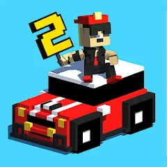 Скачать взлом Smashy Road: Wanted 2 (Смэши Роуд)  [МОД Unlocked] - последняя версия apk на Андроид