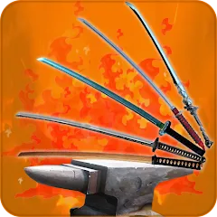 Скачать взлом Katana Collection : blacksmith  [МОД Бесконечные монеты] - последняя версия apk на Андроид