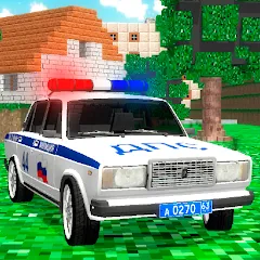 Скачать взлом Стив ВАЗ 2107 ДПС Лада Семерка  [МОД Unlocked] - последняя версия apk на Андроид