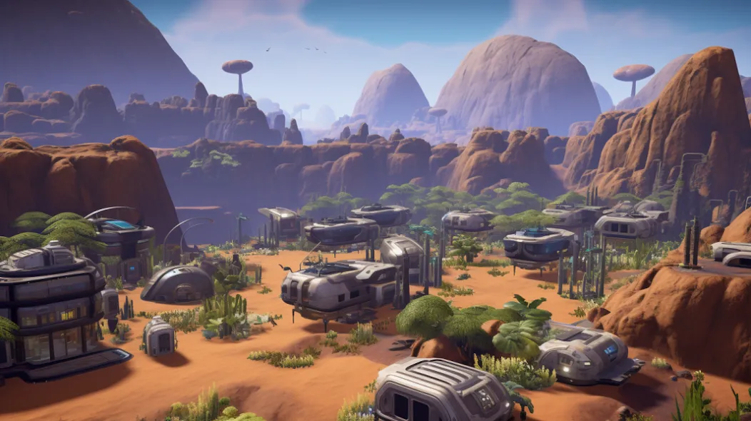 Ark of War: Aim for the cosmos (Арк оф Вор)  [МОД Меню] Screenshot 5