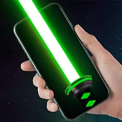 Скачать взлом Lightsaber Gun Simulator  [МОД Mega Pack] - стабильная версия apk на Андроид